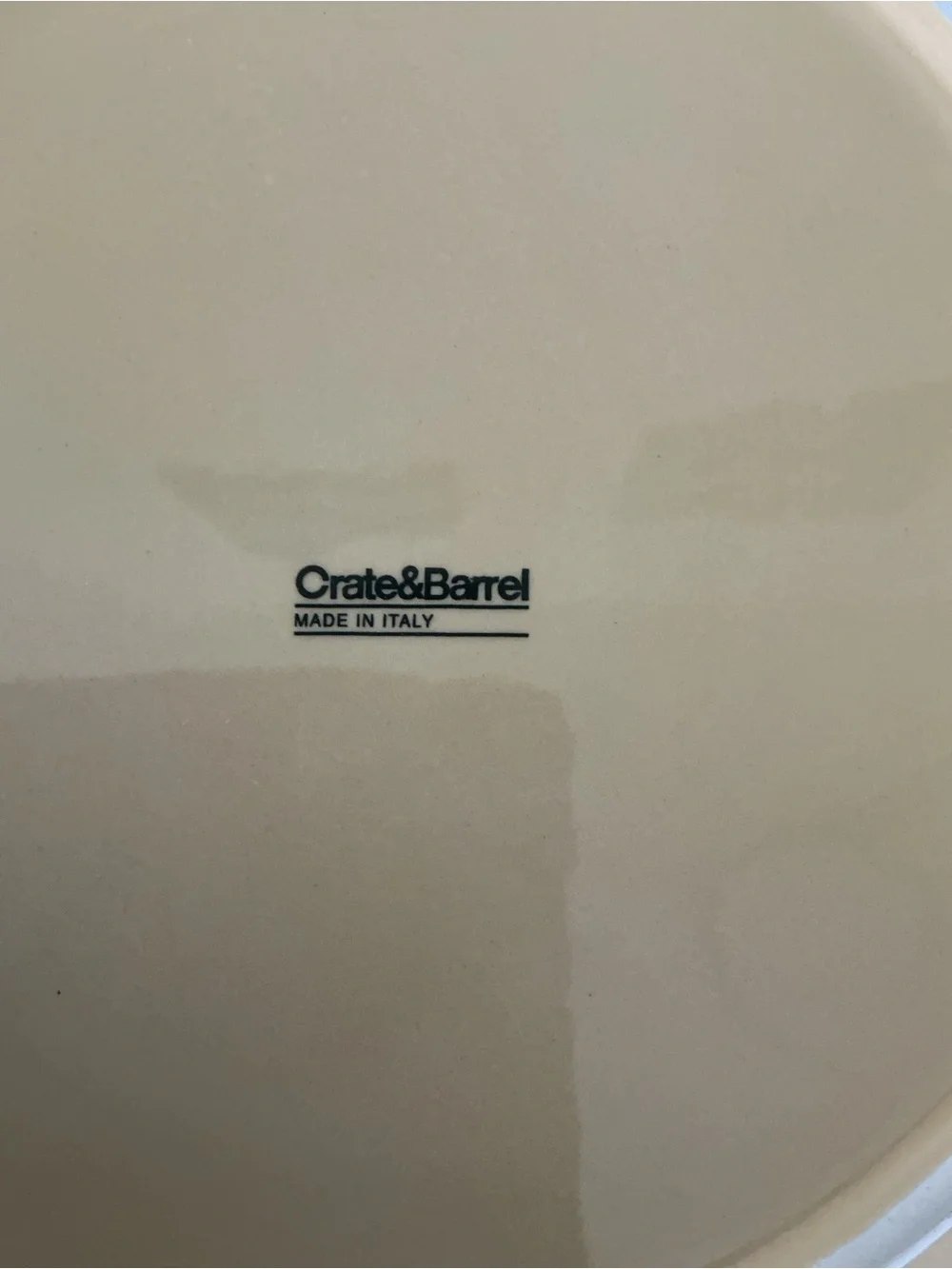 Crate&Barrel set three